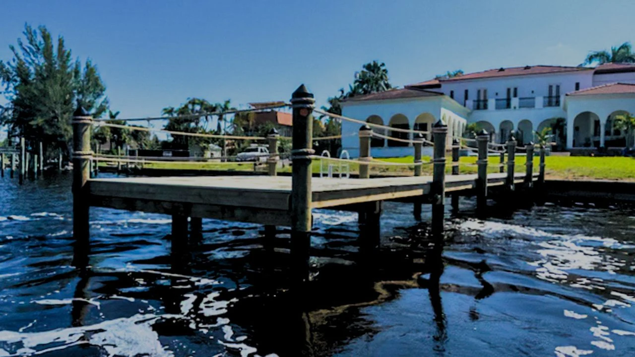 Waterfront dock project by Top Notch Docks